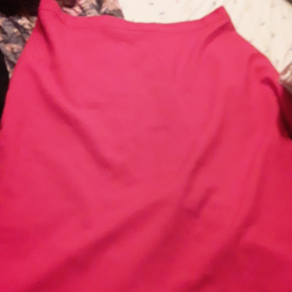3skirts and a chris cross shirt